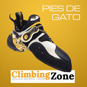 Pies de gato para escalada deportiva y bulder